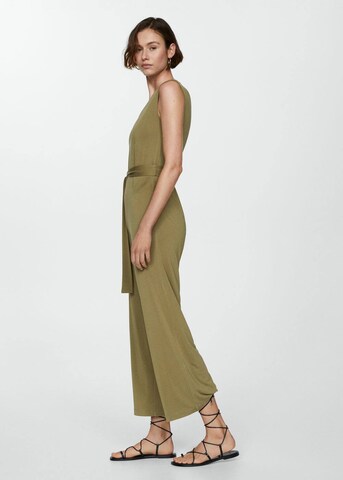 MANGO Jumpsuit 'Cupi' in Green