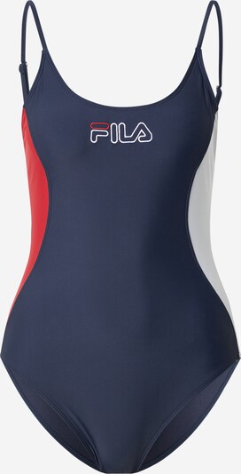 FILA Traje de baño 'YAKA' en azul oscuro / rojo / blanco, Vista del producto