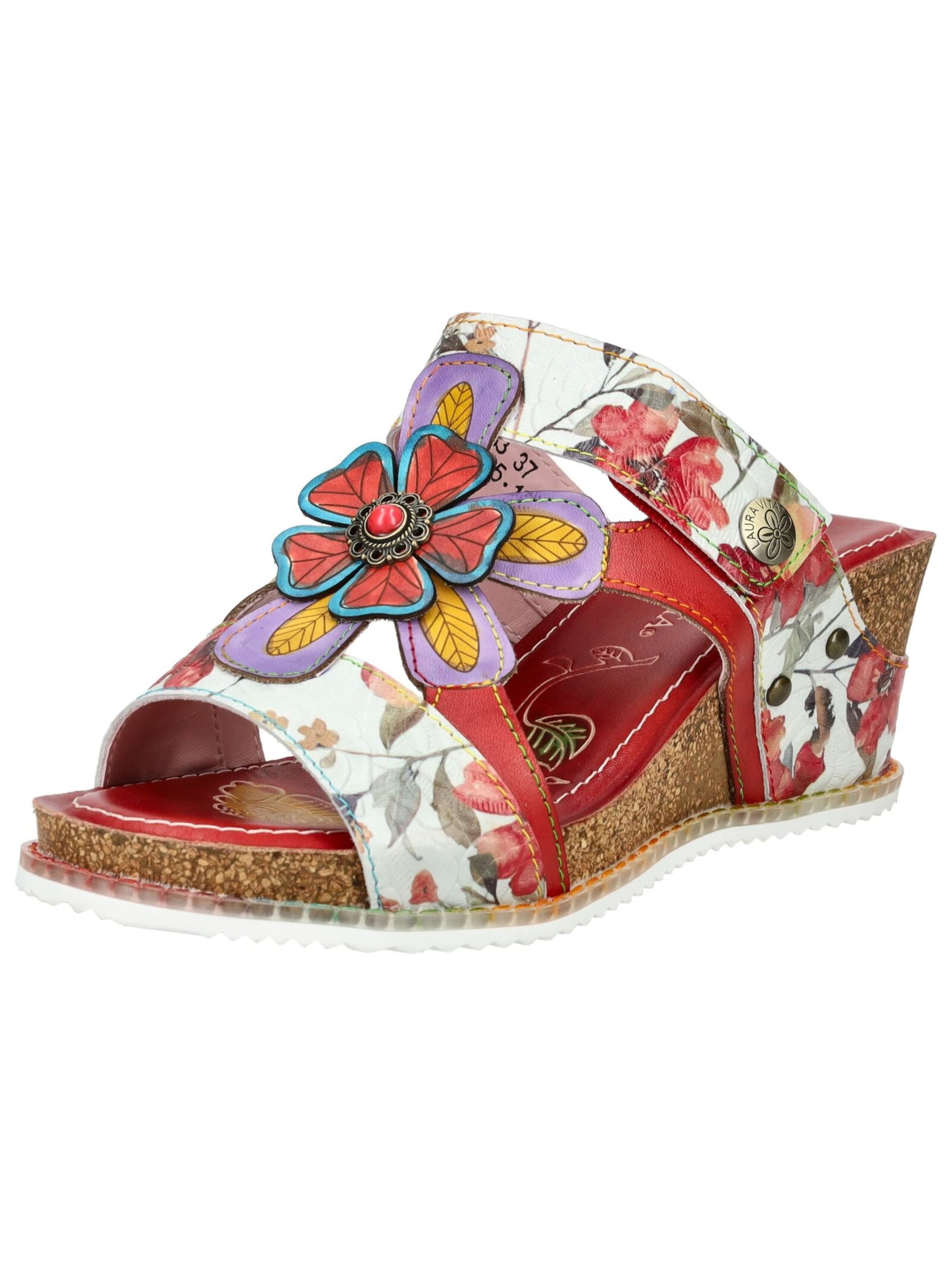 Zoccoletto di Laura Vita in bianco: frontale