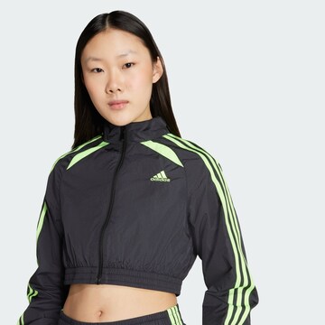 ADIDAS ORIGINALS Tussenjas 'Teamgeist Adicolor' in Zwart