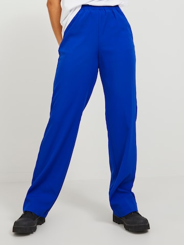 JJXX Wide leg Broek 'Poppy' in Blauw: voorkant