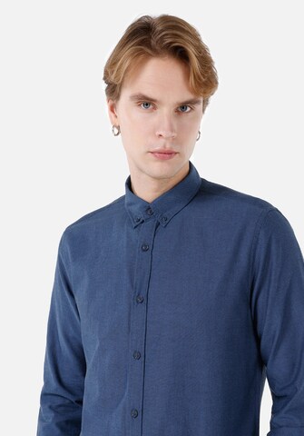 COLINS Regular Fit Hemd in Blau