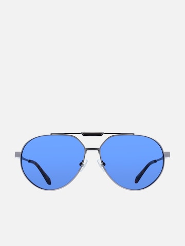FERRAGAMO Sonnenbrille‌ in Silber: Vorderseite