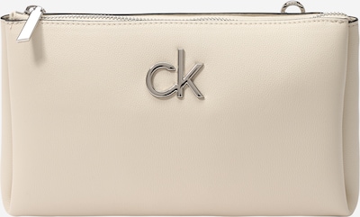 Calvin Klein Axelremsväska i kräm, Produktvy