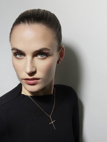 Luxenter Øreringe 'Lonte' i hvid