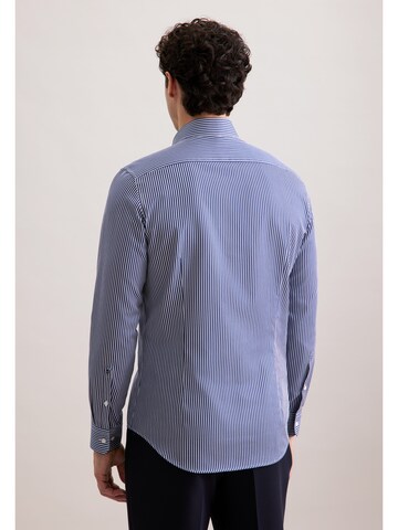 Coupe regular Chemise business SEIDENSTICKER en bleu