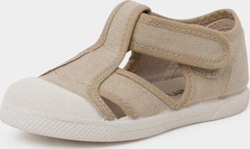 Pisamonas Buty otwarte w kolorze beżowy: przód