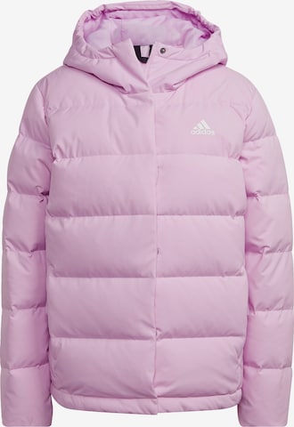 ADIDAS PERFORMANCE Outdoor Jacket in Purple: front