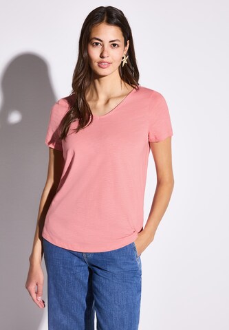 STREET ONE Shirt in Pink: front
