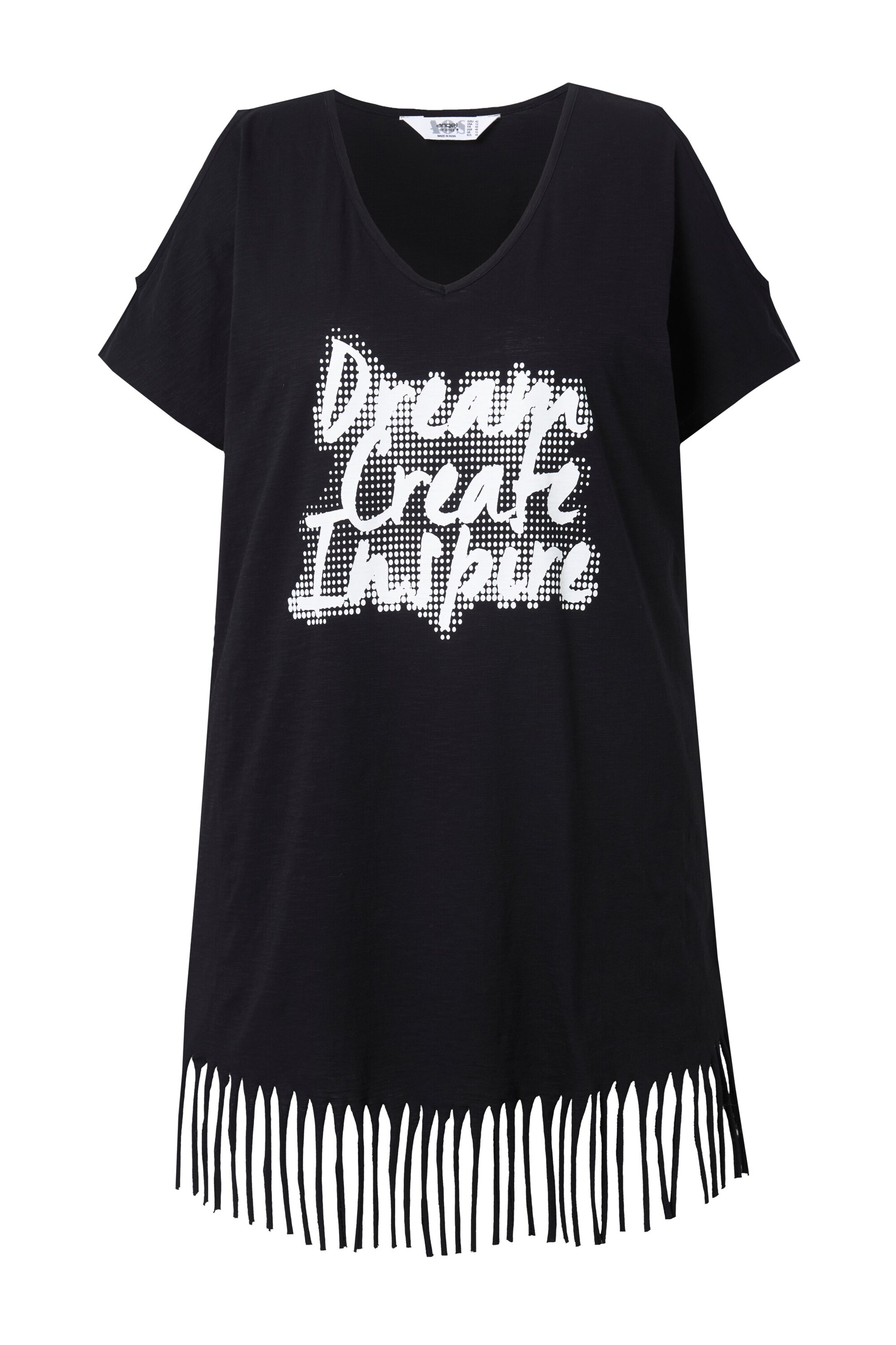 Angel of Style Shirt in Black: front