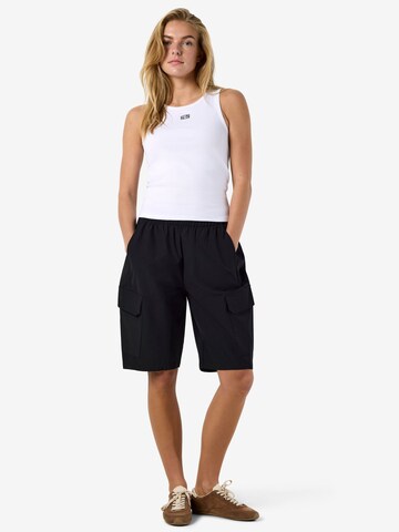 Noisy may Loosefit Cargobroek 'NMKirby' in Zwart