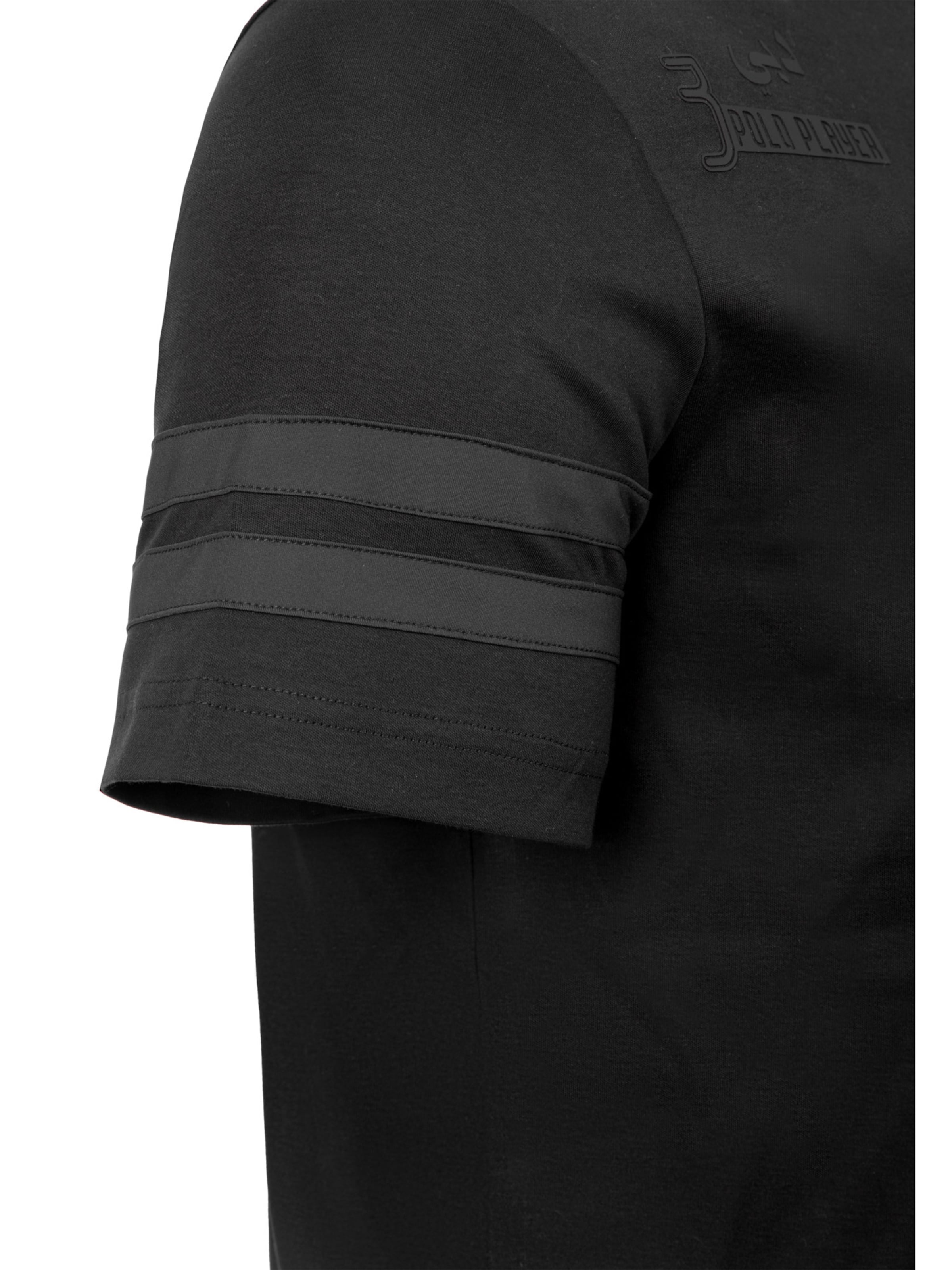 La Martina Shirt 'MCR302' in Zwart