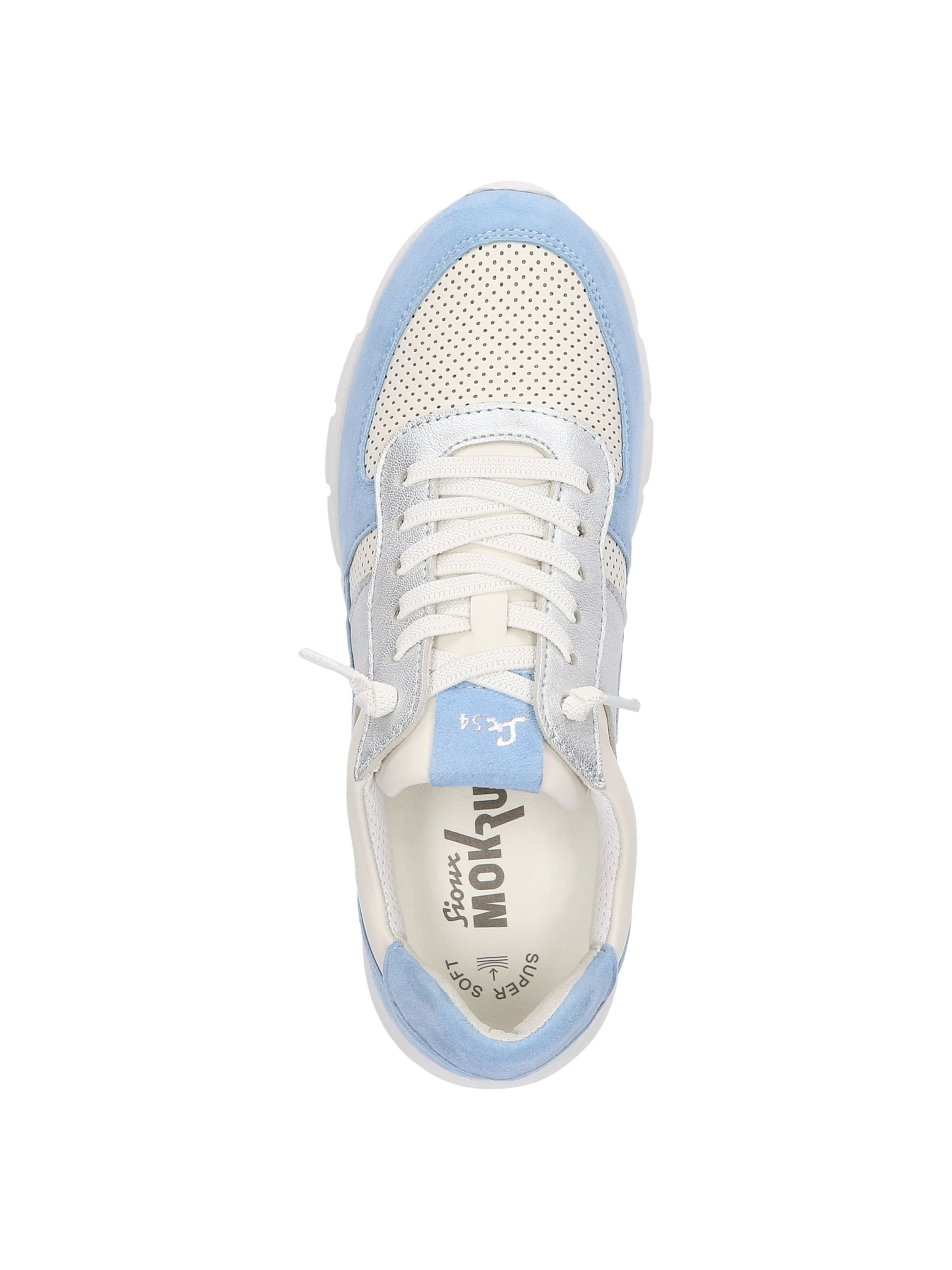 SIOUX Sneakers laag 'Mokrunner-D-018' in Blauw