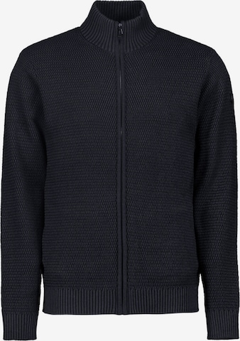 No Excess Knit Cardigan in Blue: front