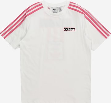 ADIDAS ORIGINALS Shirt 'Adibreak' in Weiß: predná strana