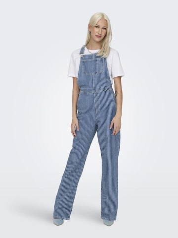 ONLY Regular Tuinbroek jeans 'Adela' in Blauw