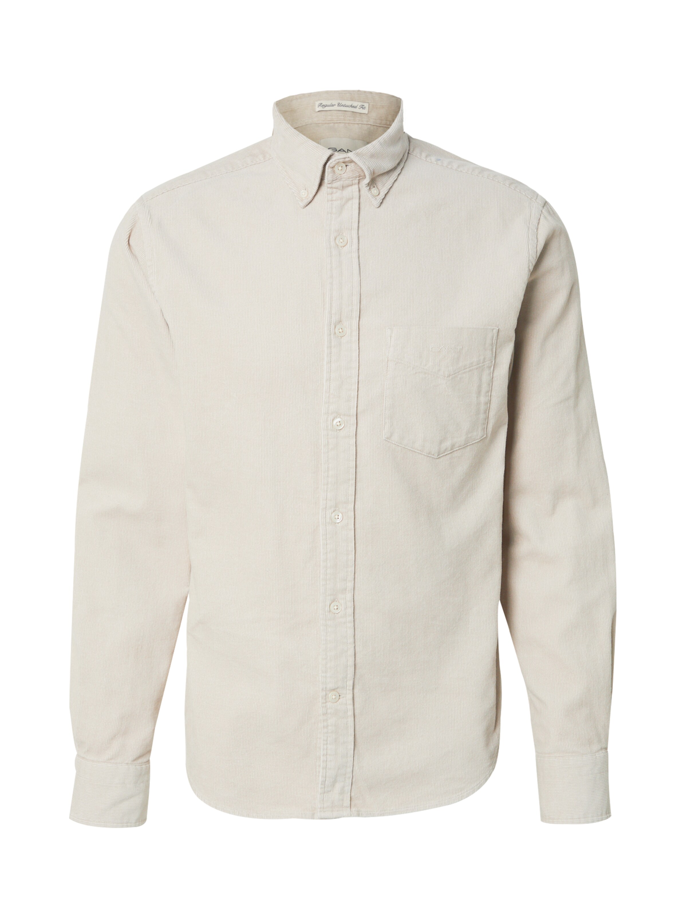 GANT Regular Fit Hemd in Beige: Vorderseite