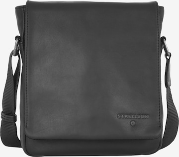 STRELLSON - Mala de ombro 'Stratford 2.0 Jeremy' em preto: frente