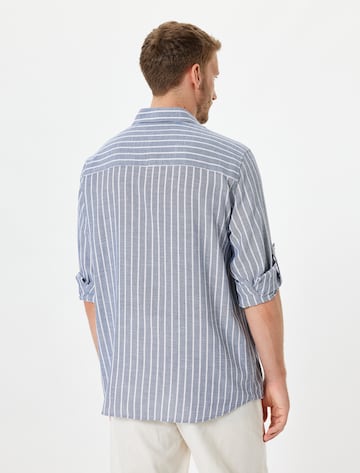 Koton Regular Fit Hemd in Blau