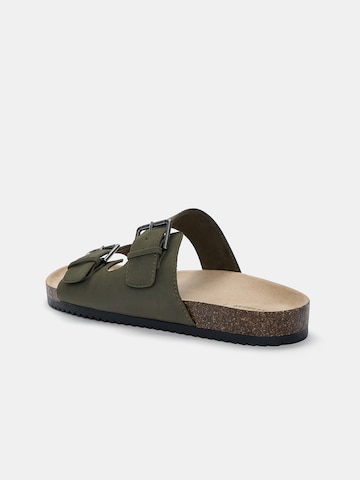 Pull&BearNatikače s potpeticom - zelena boja