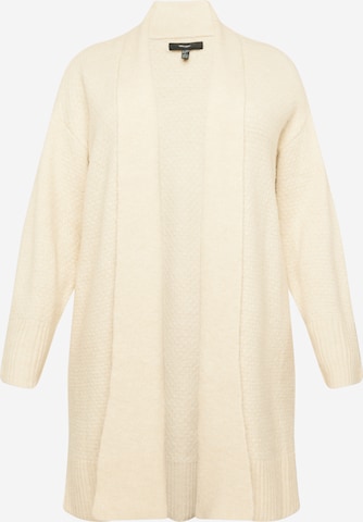 Cardigan 'Cheidi' Vero Moda Curve en beige : devant