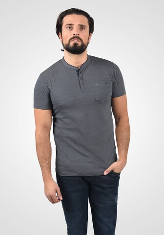 !Solid Shirt 'Alfi' in Blue: front