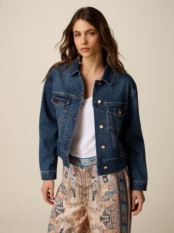 oltre - Chaqueta de entretiempo en azul: frente