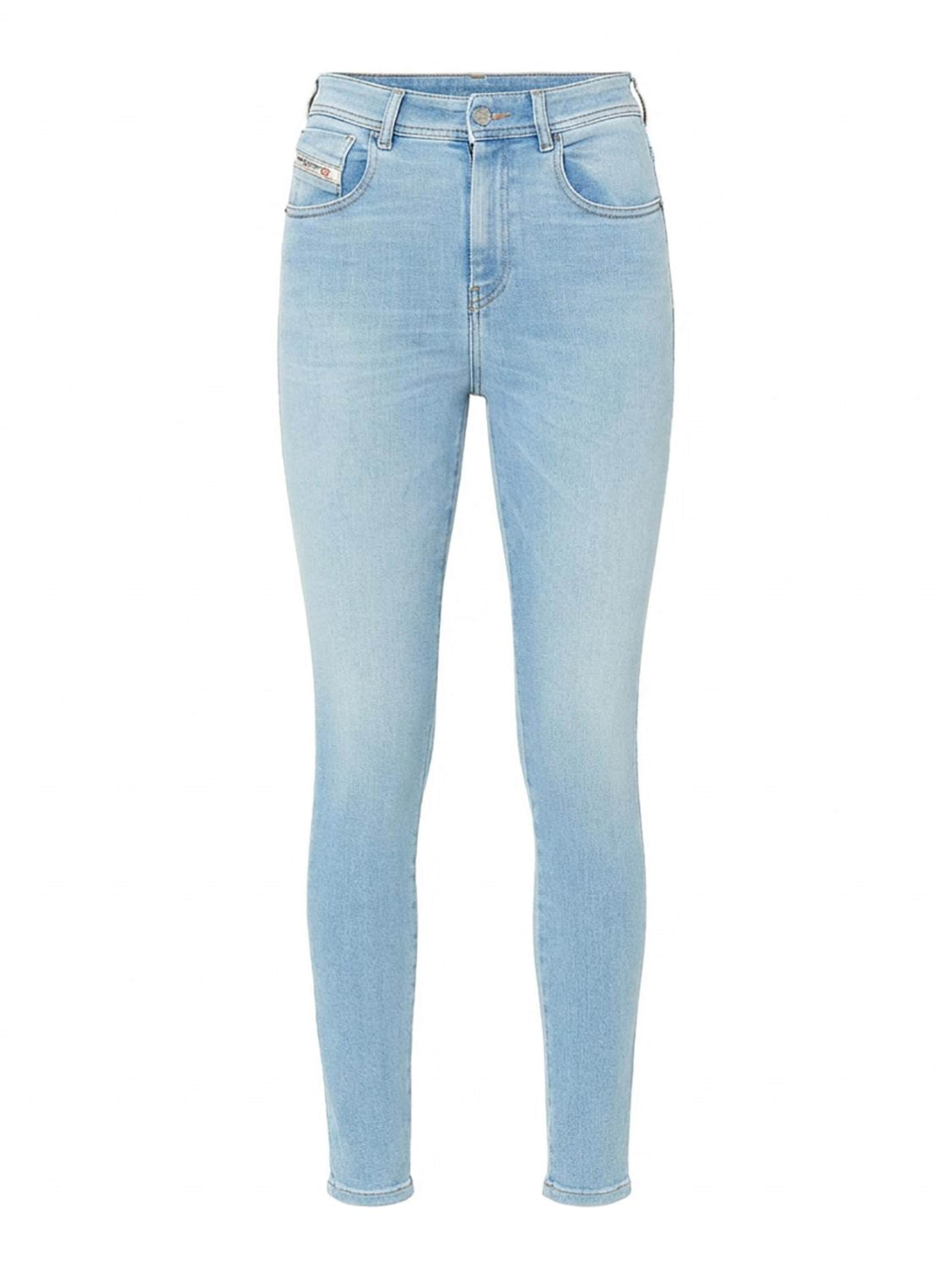 Jeans '1984 SLANDY-HIGH' de la DIESEL pe albastru: față