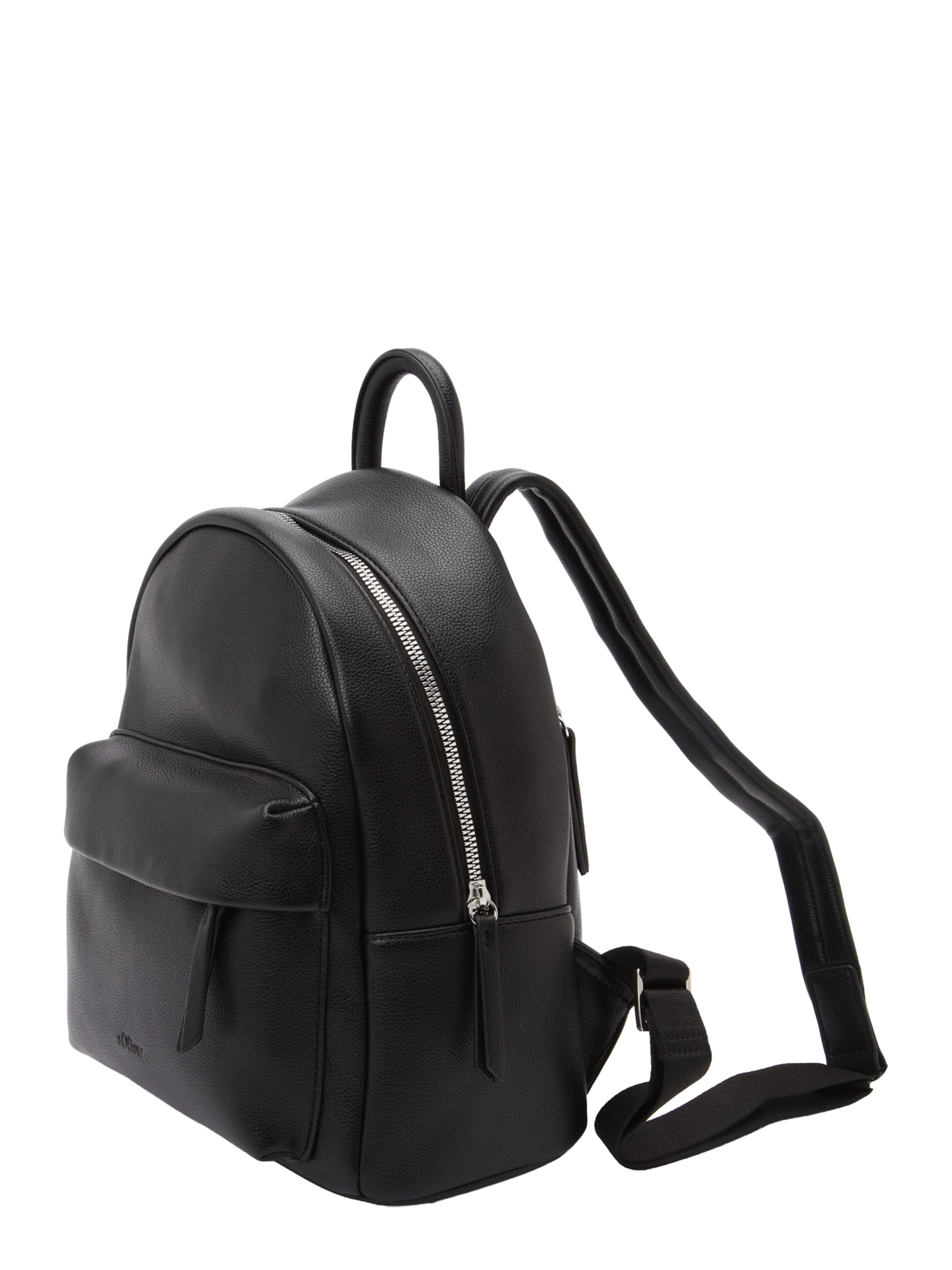 Sac à dos s.Oliver en noir : sur le côté