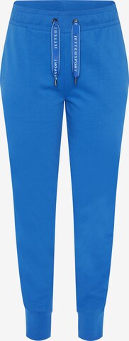 Jette Sport Tapered Hose in Blau: predná strana