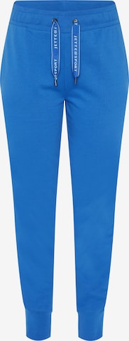 Jette Sport Tapered Hose in Blau: predná strana