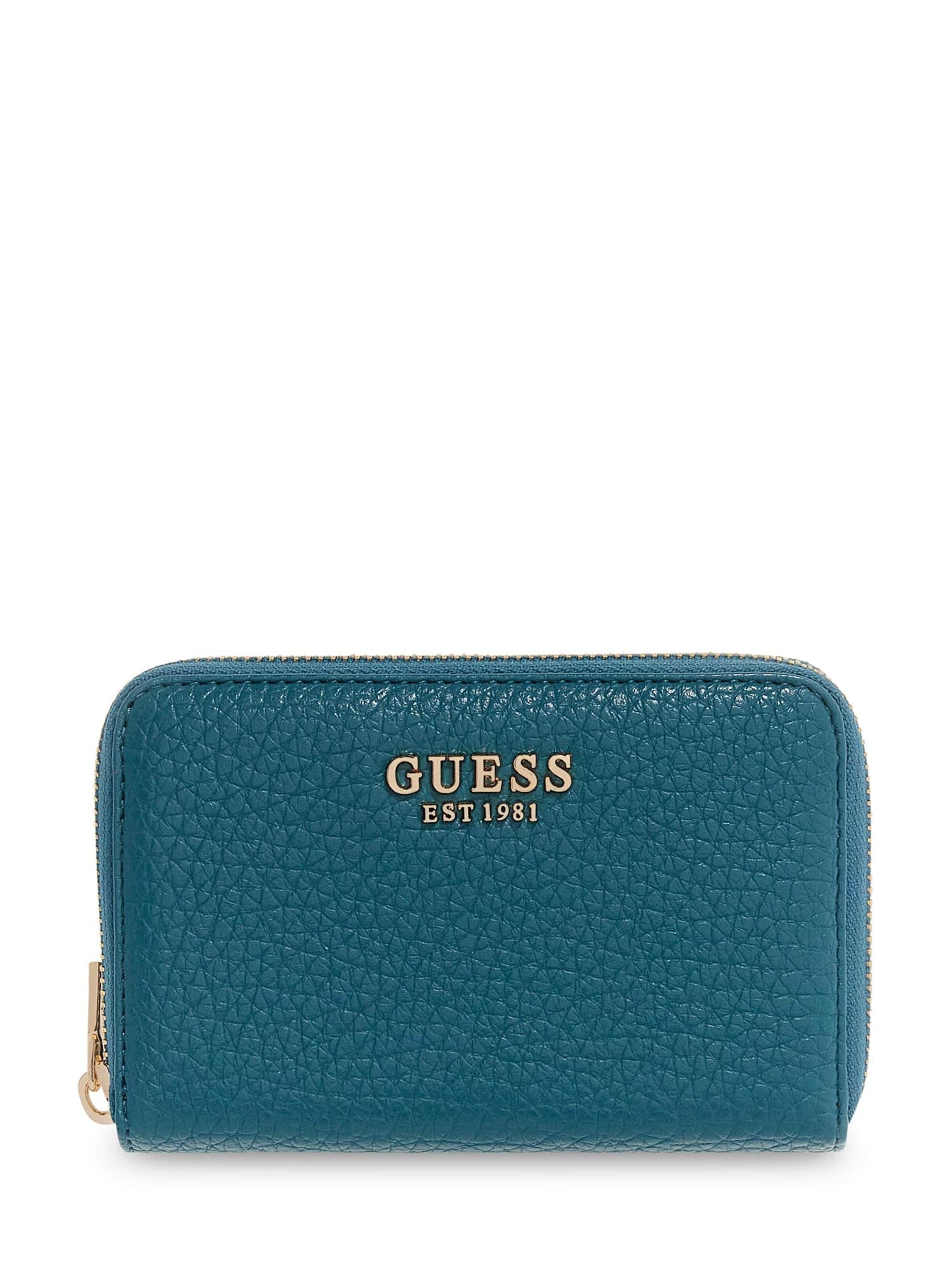 GUESS Wallet 'Marsha' in Blue: front