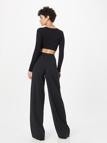 Wide Leg Pantalon 'OLIVO' Persona by Marina Rinaldi en noir