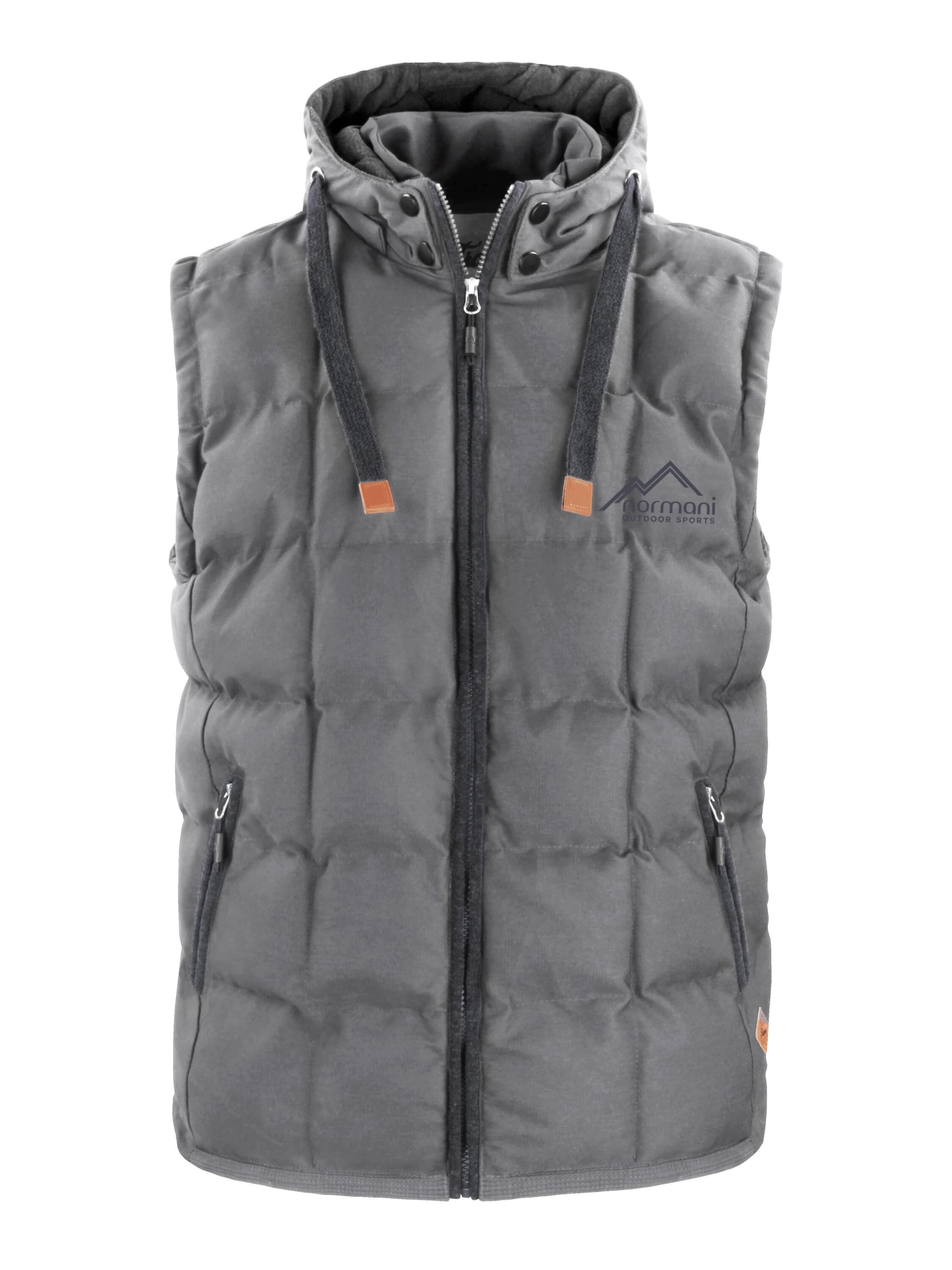 normani Sports vest 'Tropez' in Grey: front