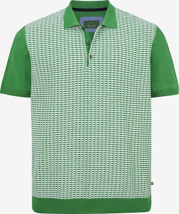 Charles Colby Shirt 'Earl Safat' in Groen: voorkant