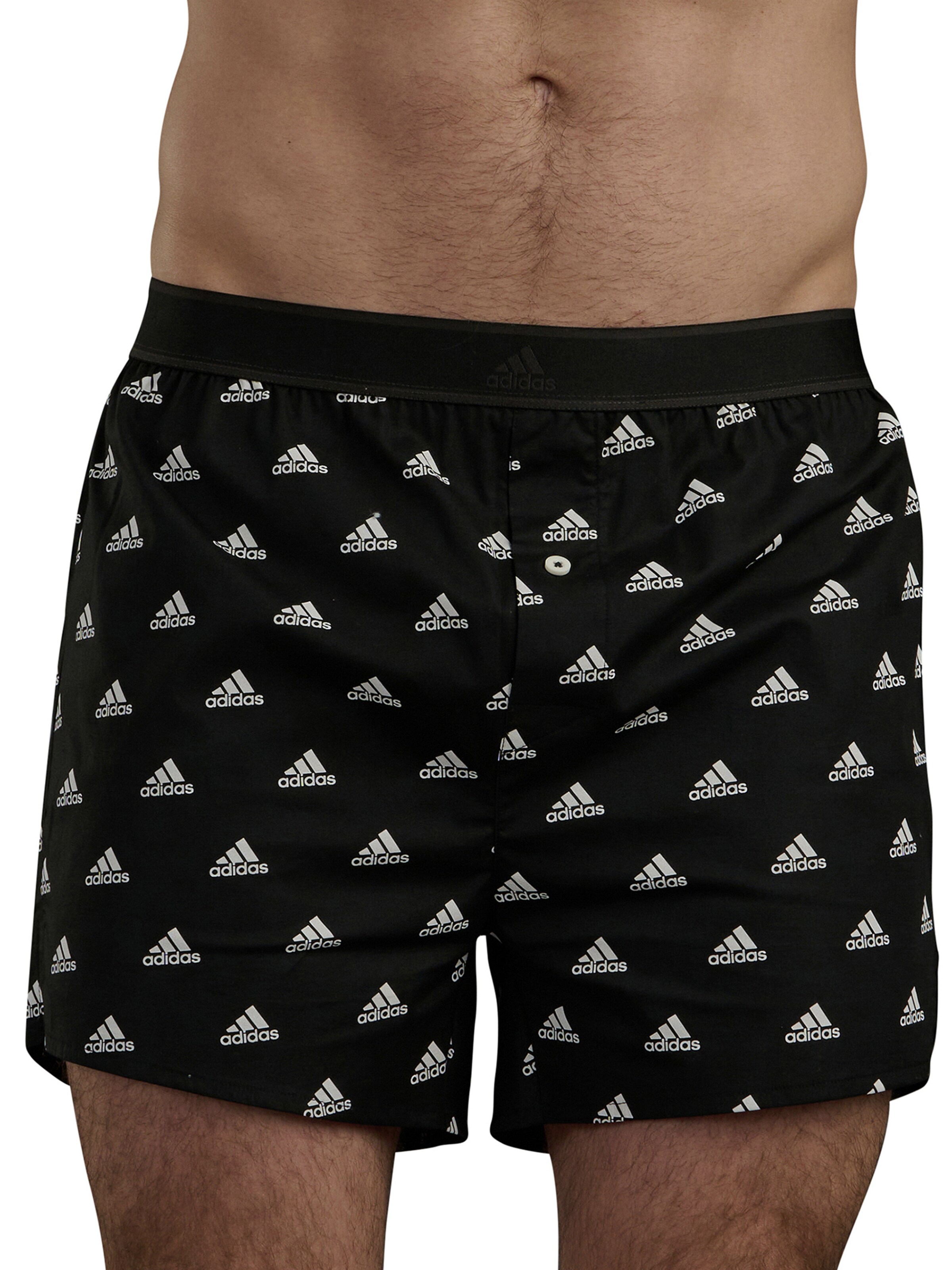 ADIDAS SPORTSWEAR Boxer shorts in Black: front