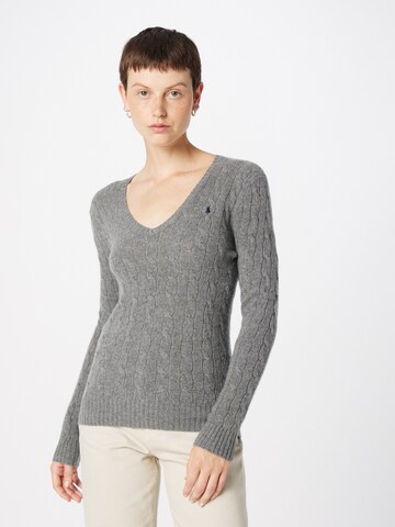 Polo Ralph Lauren Pullover 'Kimberly' in Grau: predná strana