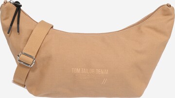 TOM TAILOR DENIM Shoulder Bag 'Lia' in Brown: front