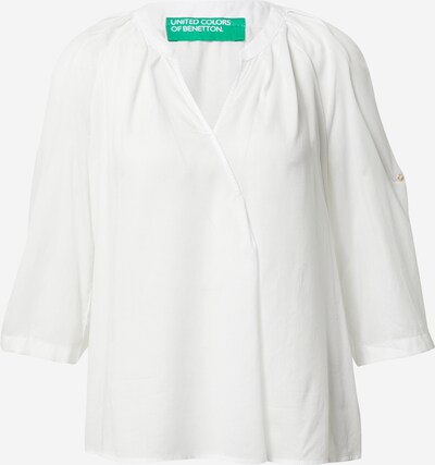 UNITED COLORS OF BENETTON Блуза в бяло, Преглед на продукта
