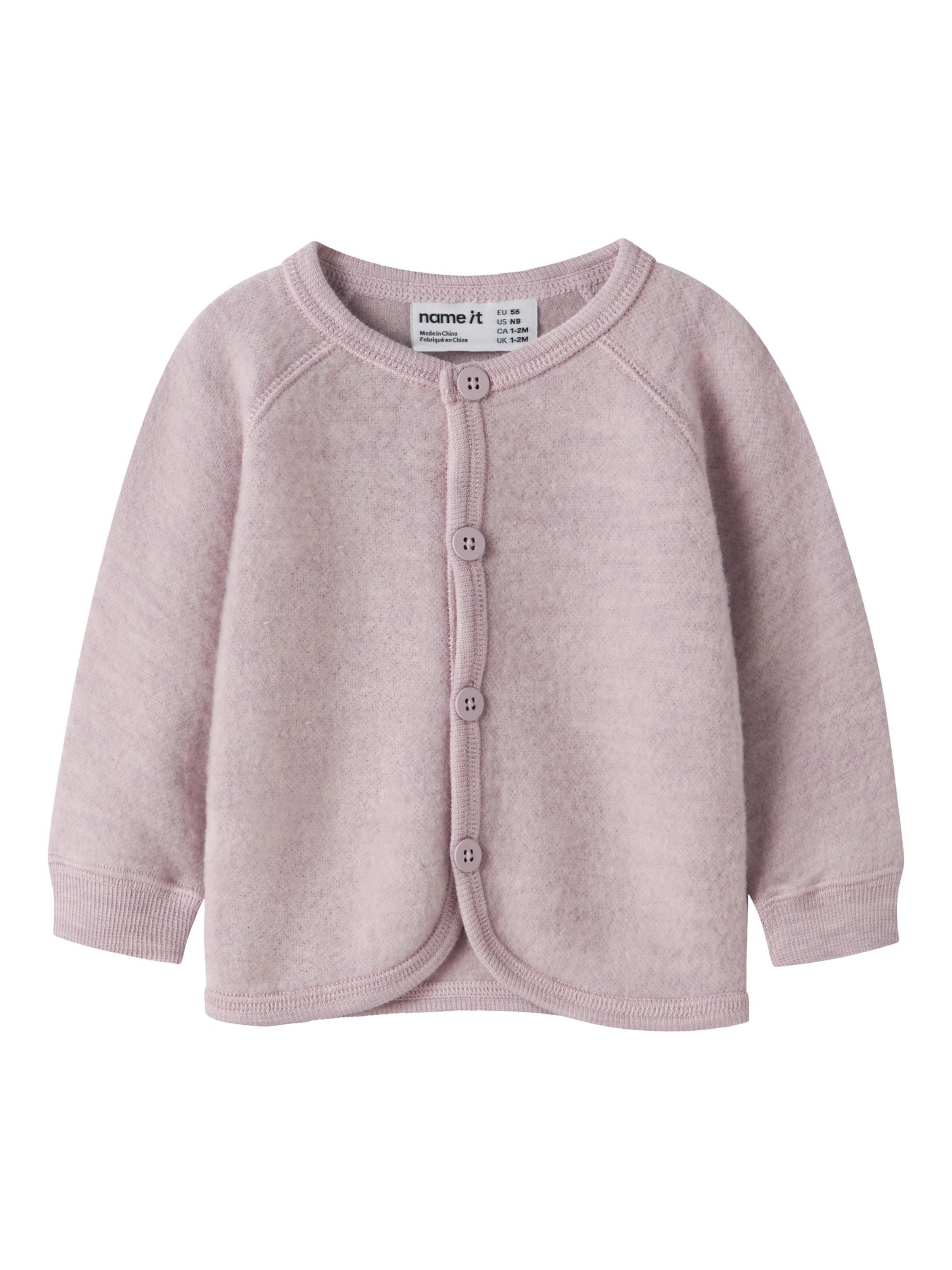 Cardigan NAME IT en violet : devant