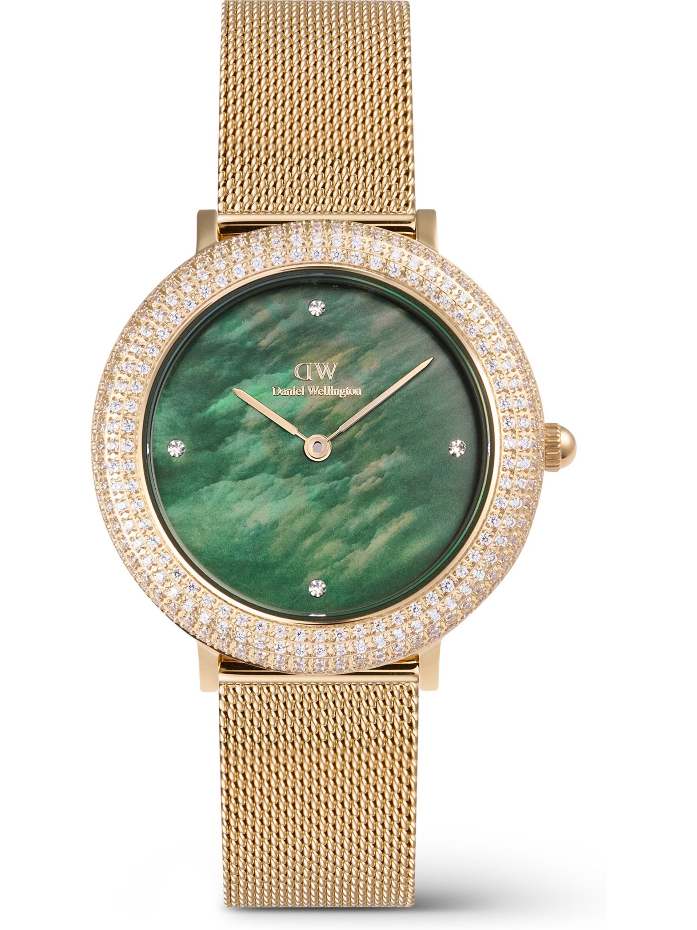 Daniel Wellington Uhr in Gold: Vorderseite