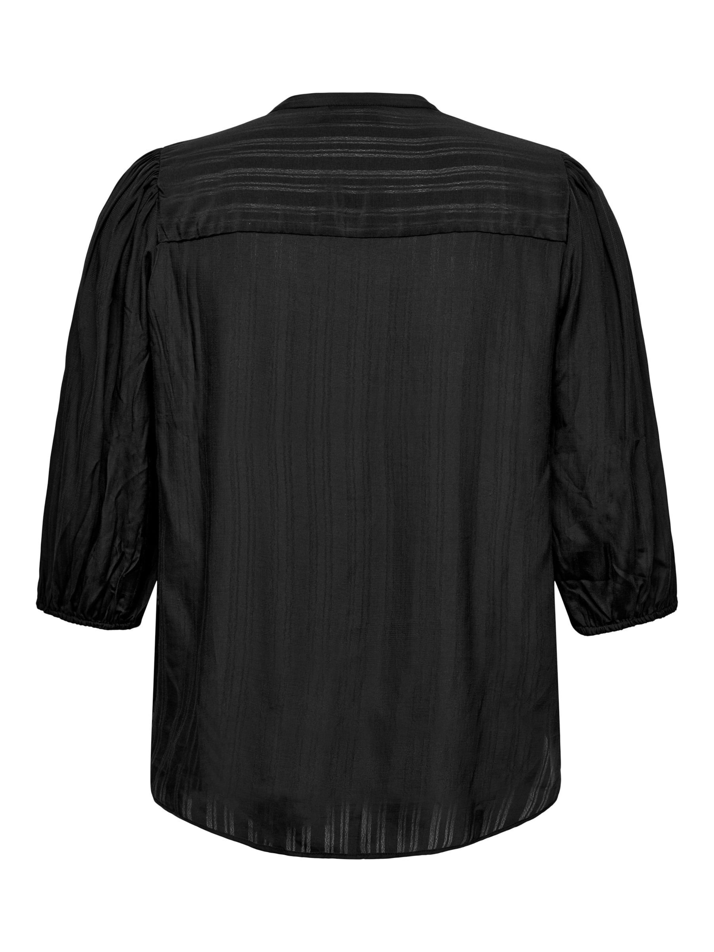 ONLY Carmakoma Bluse i sort