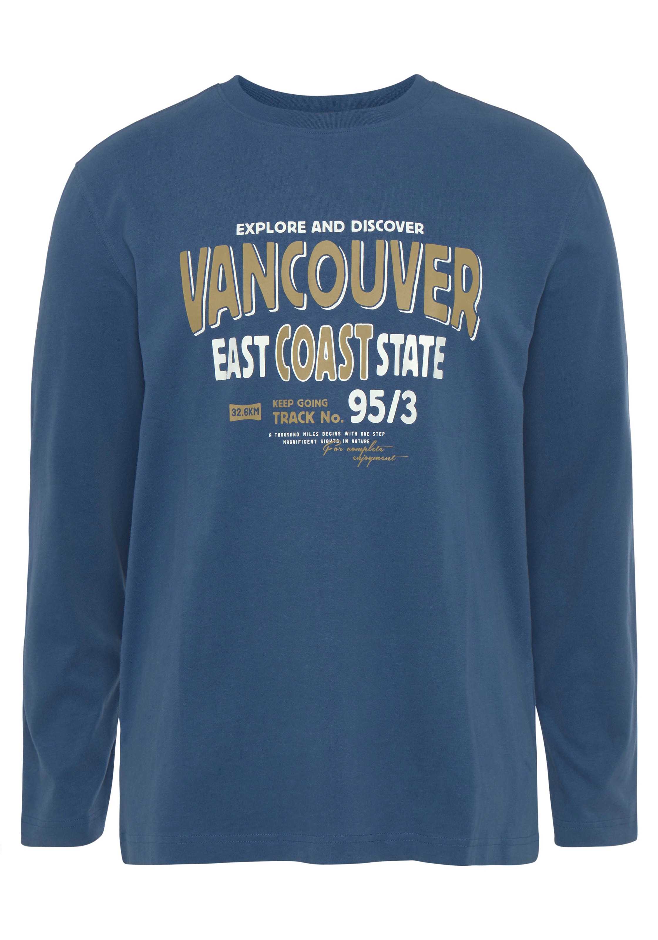 Man's World Shirt in Blue: front