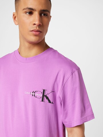 Calvin Klein Jeans Shirt in Purple