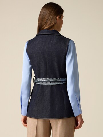 oltre - Chaleco para traje en azul