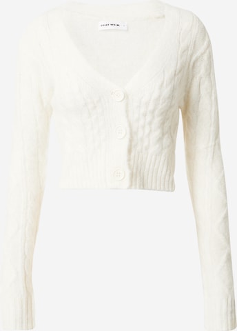 Cardigan Tally Weijl en blanc : devant