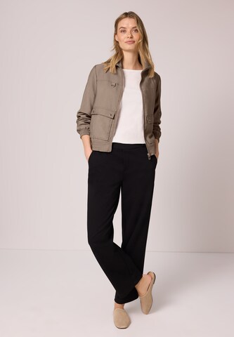 STREET ONE Between-Season Jacket 'Utility' in Brown