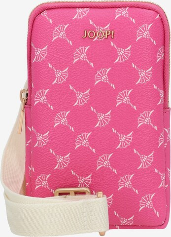 JOOP! Smartphonehoesje 'Cortina 1.0' in Roze: voorkant