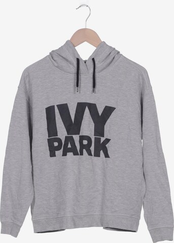 Ivy Park Sweatshirt & Zip-Up Hoodie in S in Grey: front