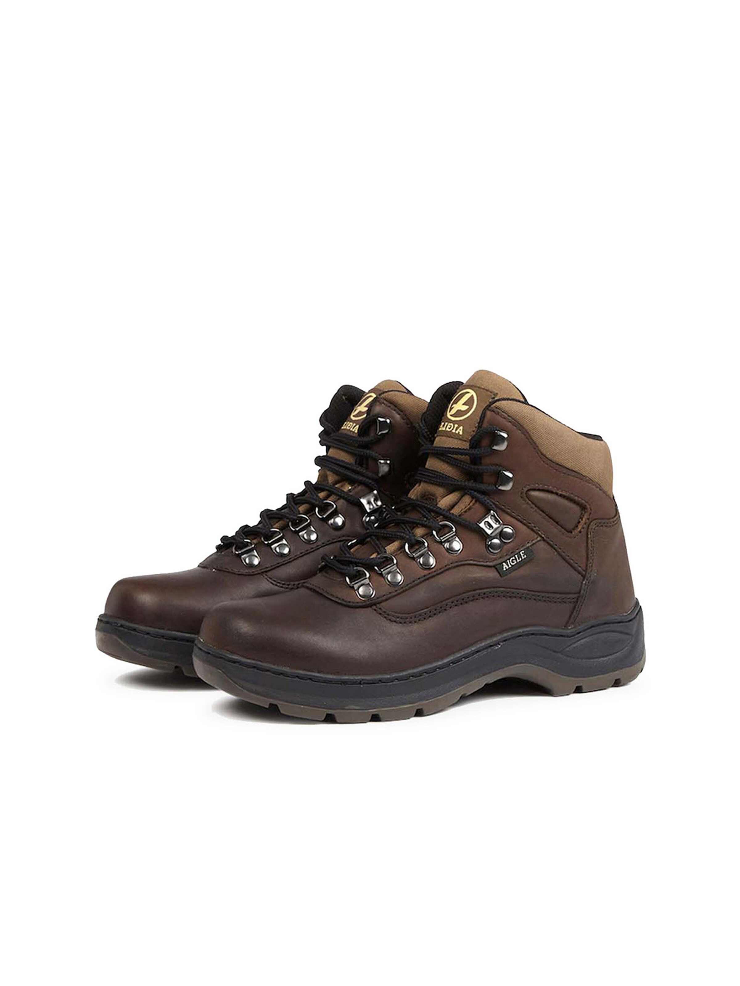 Bottines à lacets 'Picardie' AIGLE en marron